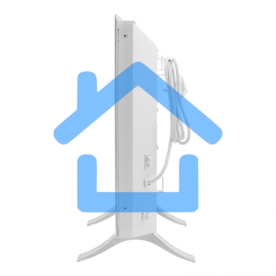 Конвектор Denzel OptiPrime-1500 белый, 1500 Вт, 20 м2, термостат, дисплей, WiFi