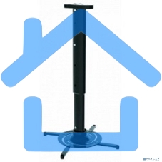 Кронштейн для проектора Cactus CS-VM-PR05L-BK черный макс.10кг настенный и потолочный поворот и наклон