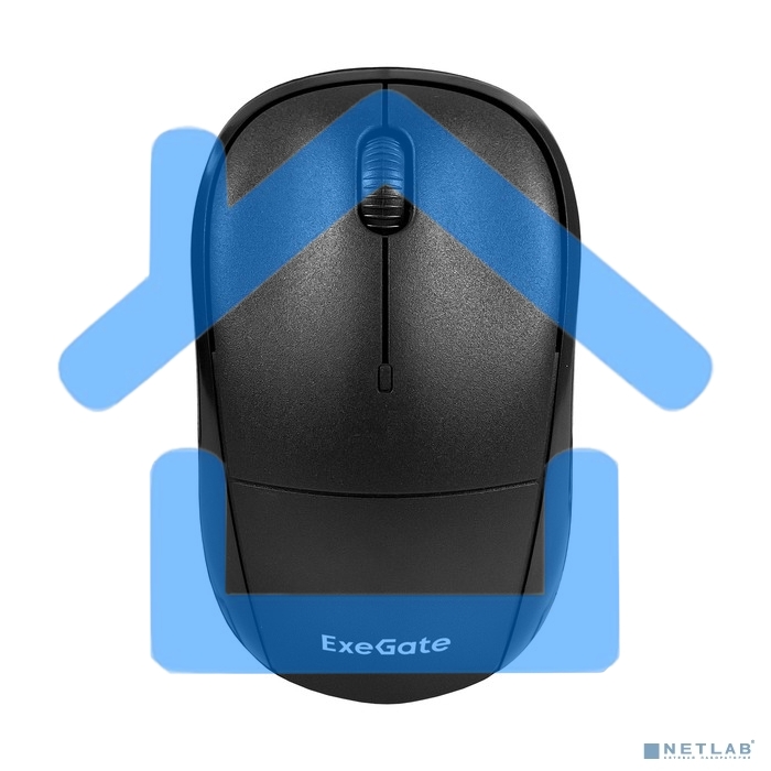Мышь беспроводная ExeGate Professional Standard SR-9065 черный, 1000 dpi, радиоканал, USB, кнопки - 3
