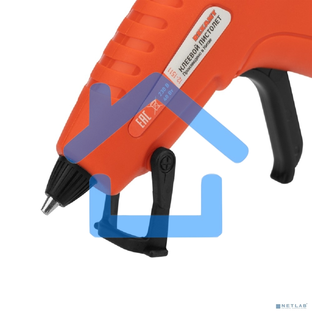 Пистолет клеевой Rexant, 40 Вт, Ø7 мм, 