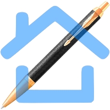 Ручка шариковая Parker IM Premium K323 (CW1931667) Black GT M, синие чернила, подарочная коробка