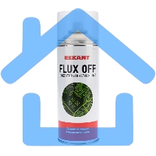 Очиститель печатных плат FLUX OFF, Rexant, 400 мл, аэрозоль
