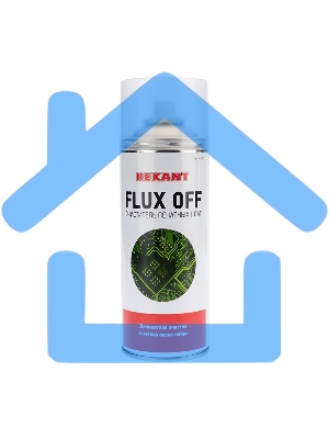 Очиститель печатных плат FLUX OFF, Rexant, 400 мл, аэрозоль