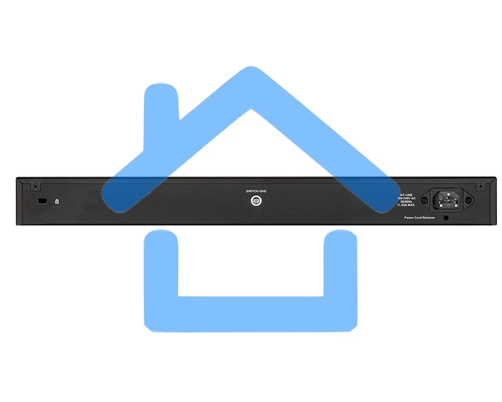 Коммутатор управляемый 2 уровня D-Link DGS-1210-52MPP/ME/B3A PROJ с 48 портами 10/100/1000Base-T и 4 портами 1000Base-X SFP (48 портов с поддержкой PoE 802.3af/802.3at (30 Вт), PoE-бюджет 740 Вт)