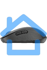 Мышь беспроводная Logitech Signature M650 L черный, 4000 dpi, радиоканал, Bluetooth, USB, кнопки - 5