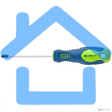 Отвертка, PH2 х 100 мм, CrV, 2-х компонентная рукоятка Сибртех