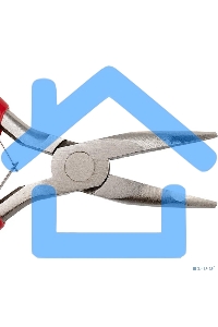 Тонкогубцы изогнутые Rexant Мини 120 мм никелированные, авторазжим, обливные рукоятки