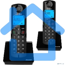 Радиотелефон ALCATEL S230 DUO RU черный