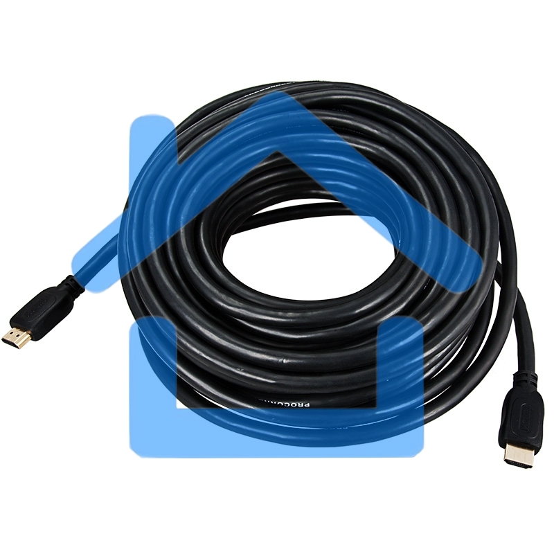 Кабель Proconnect (17-6210-6) Шнур HDMI - HDMI gold 20М с фильтрами (PE bag)