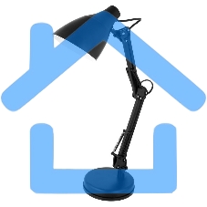 Светильник KD-331 C02 настол. 230В 40Вт E27 черный Camelion 12791