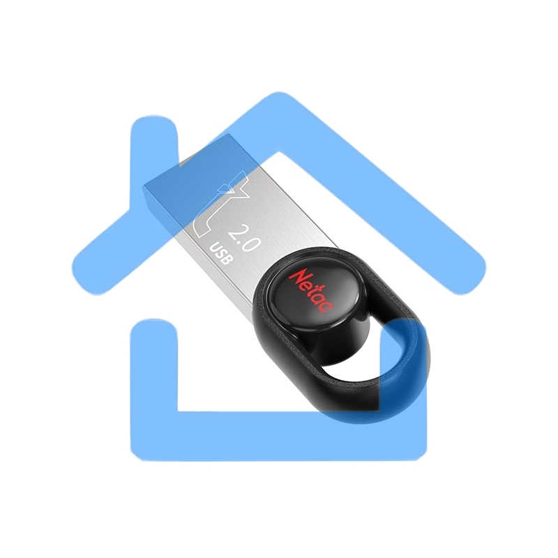 Флешка USB R/W Netac UM2 32Gb <NT03UM2N-032G-20BK>, USB2.0