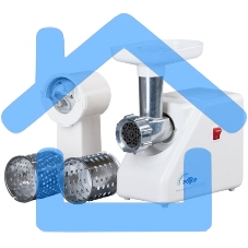 Мясорубка электрическая Ротор Макси ЭМШ 35/300-4 1500Вт белый