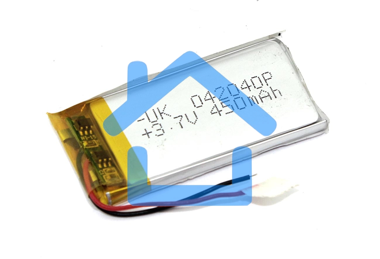 Аккумулятор Li-Pol (батарея) 4*20*40мм 2pin 3.7V/450mAh