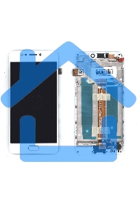 Дисплей для Asus ZenFone 4 Max ZC520KL, белый с рамкой