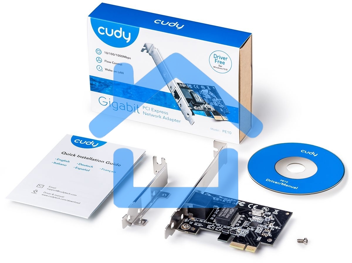 Сетевой адаптер CUDY PCI Express Cudy PE10 PCI Express