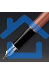 Ручка перьевая Parker Sonnet Essentials SB F545 (CW2169228) LaqOrange CT F сталь нержавеющая, подарочная коробка