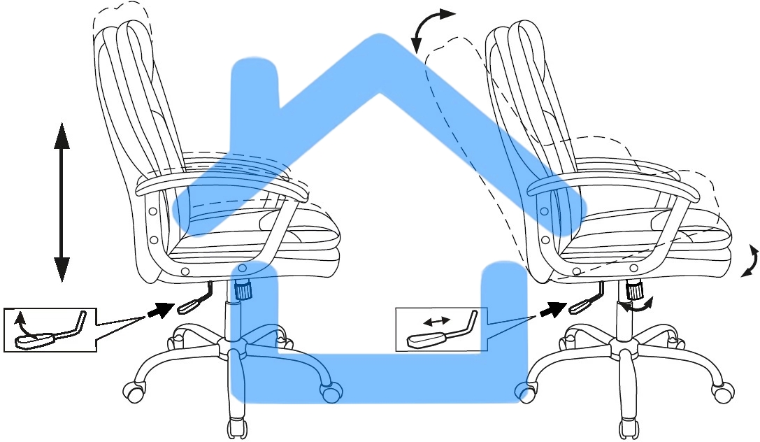 Кресло руководителя Бюрократ CH-868SL черный, эко.кожа, крестов. металл хром