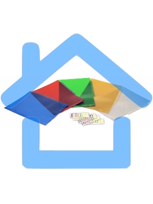 Папка-уголок Бюрократ -E356 3 уровн. A4, пластик, 0.15мм, ассорти