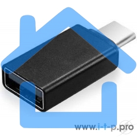 Переходник Cablexpert Переходник USB, USB Type-C/USB 2.0F, пакет (A-USB2-CMAF-01)