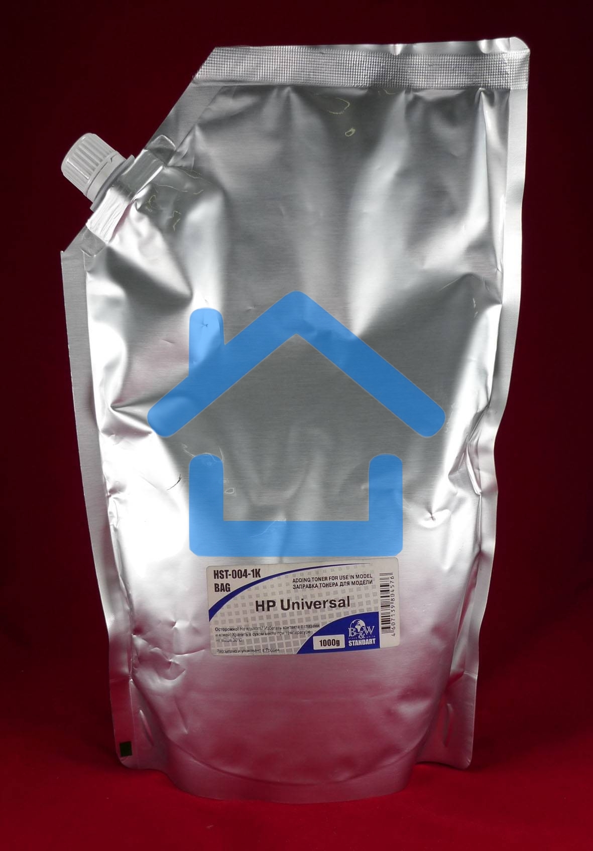 Тонер HP LJ 1010/1015/1200/1300/2100/4000/4100/5000 (пакет 1кг) Black&White Standart