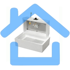 Инкубатор золушка ЗОЛУШКА ИН 28/220В/12В авт. поворот инкубатор(На 28 яиц. Мощность 25Вт. Размеры: 505х320х275мм, вес 2кг. Переворот яиц: автоматический, 10 раз в сутки. Тип терморегулятора: аналоговый (220/12В). Термометр электронный. Переключатель питан