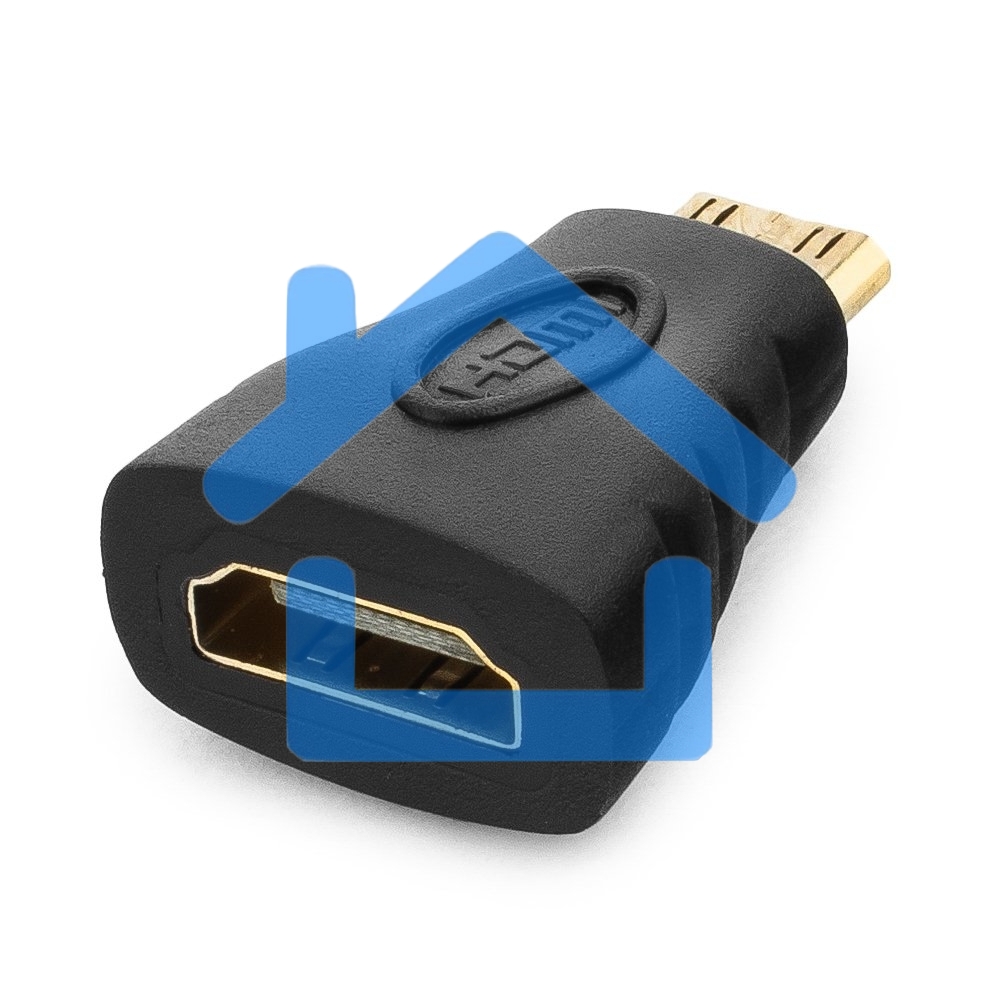 Переходник Gembird Переходник HDMI-miniHDMI 19F/19M, золотые разъемы, пакет A-HDMI-FC