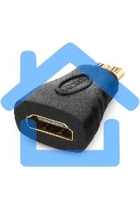 Переходник Gembird Переходник HDMI-miniHDMI 19F/19M, золотые разъемы, пакет A-HDMI-FC