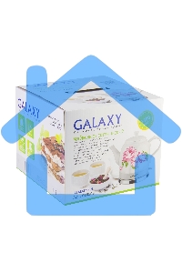 Чайник электрический Galaxy Line GL 0503, белый, керамический корпус, 1400 Вт, 1,4 л, индикатор работы, указатель максимального уровня воды