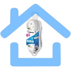 Удлинитель Космос 3х3м с заземл. 16А IP20 ПВС 3х1