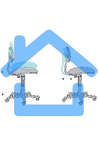 Кресло детское Бюрократ CH-W201NX Sticks 05 малиновый, крестовина пластик, пластик белый