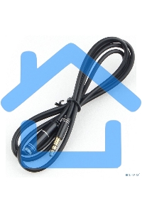 Кабель аудио удлинительный Cablexpert CCAB-02-35MF-2MB. 3.5 Jack (M)/3.5 Jack (F), черный, 2м, блистер