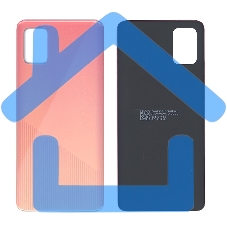 Задняя крышка для Samsung A515F Galaxy A51 (2019) розовая