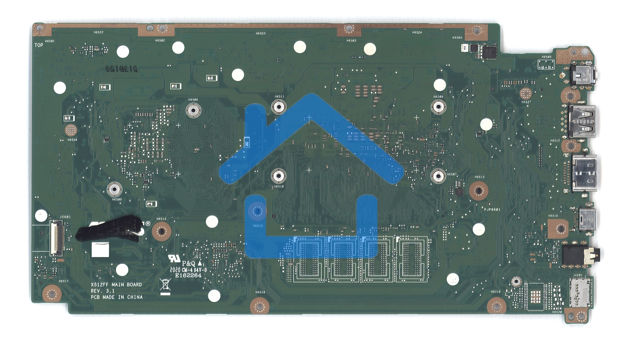Материнская плата для Asus X512FB I5-10210U 90NB0KS0-R00080