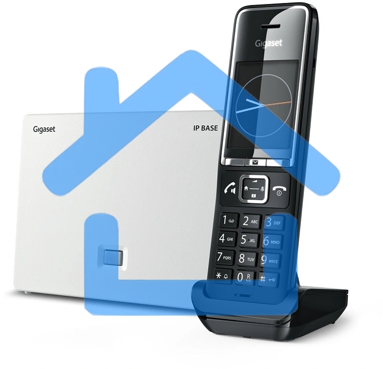 Телефон IP Gigaset Comfort 550A IP BASE Rus черный (S30852-H3037-R104)