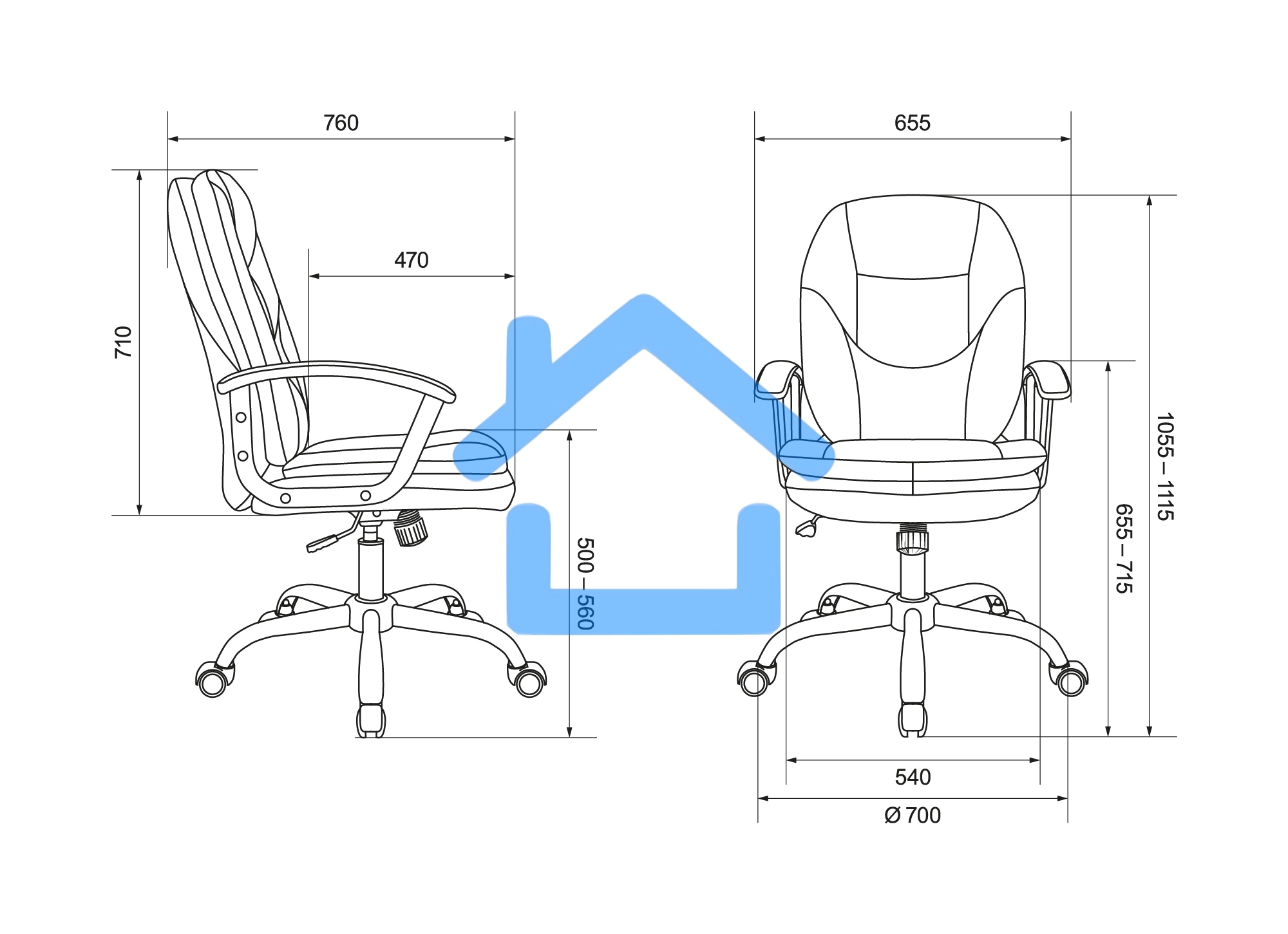 Кресло руководителя Бюрократ CH-868SL черный, эко.кожа, крестов. металл хром