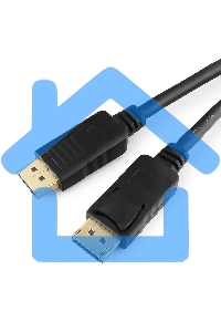 Кабель DisplayPort Gembird/Cablexpert CC-DP2-6, v1.2, 1.8м, 20M/20M, черный, экран, пакет