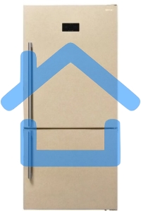 Холодильник Sharp SJ653GHXJ52R бежевый двухкамерный 400/164 л морозилка снизу, No Frost