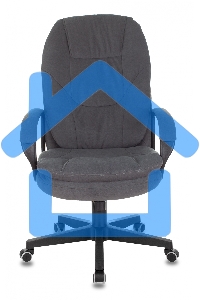 Кресло руководителя Бюрократ CH-868N Fabric Alfa 44 серый, крестовина пластик