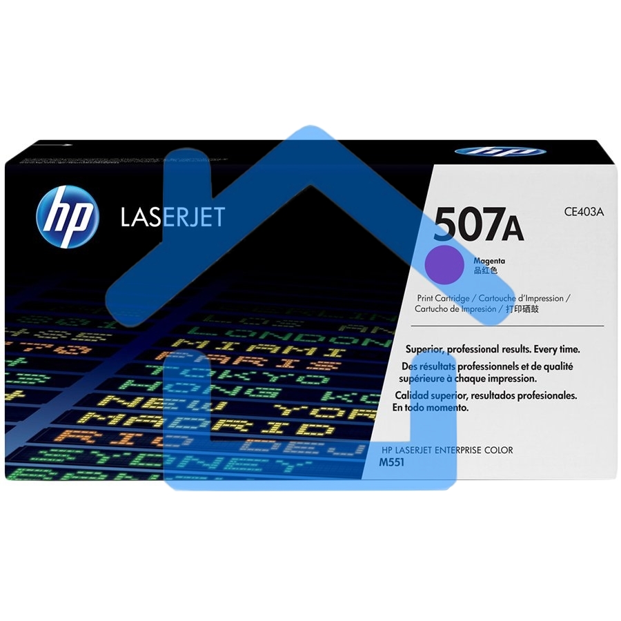 Картридж лазерный HP CE403A пурпурный для CLJ M551 6000стр.