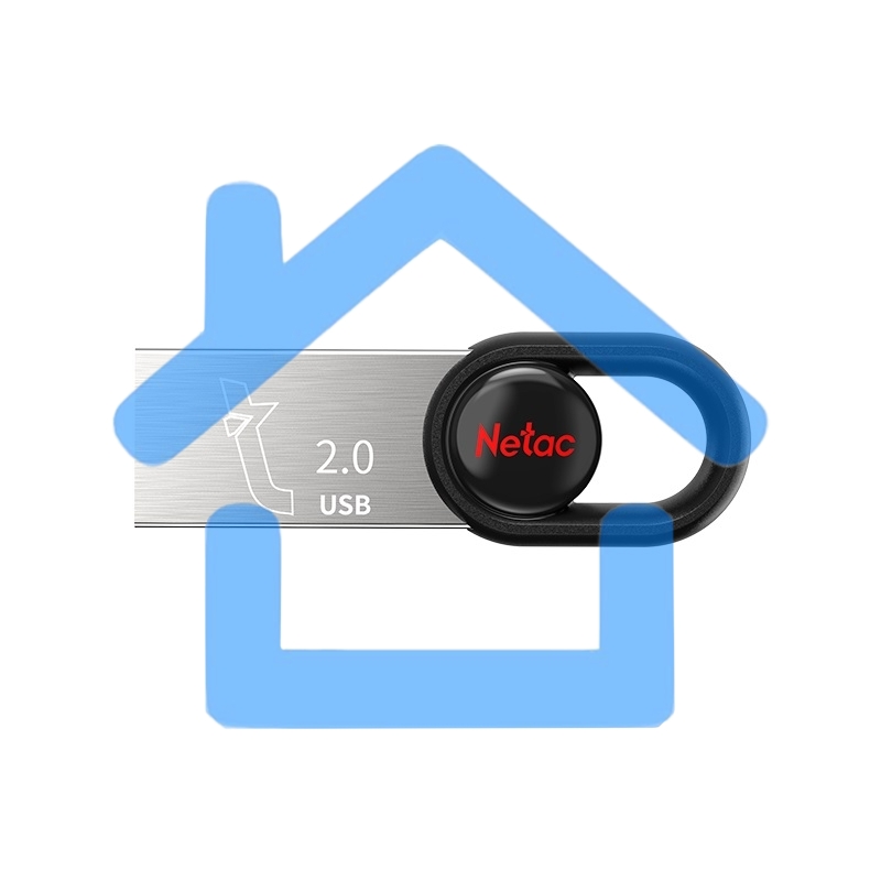 Флешка USB R/W Netac UM2 64Gb <NT03UM2N-064G-20BK>, USB2.0
