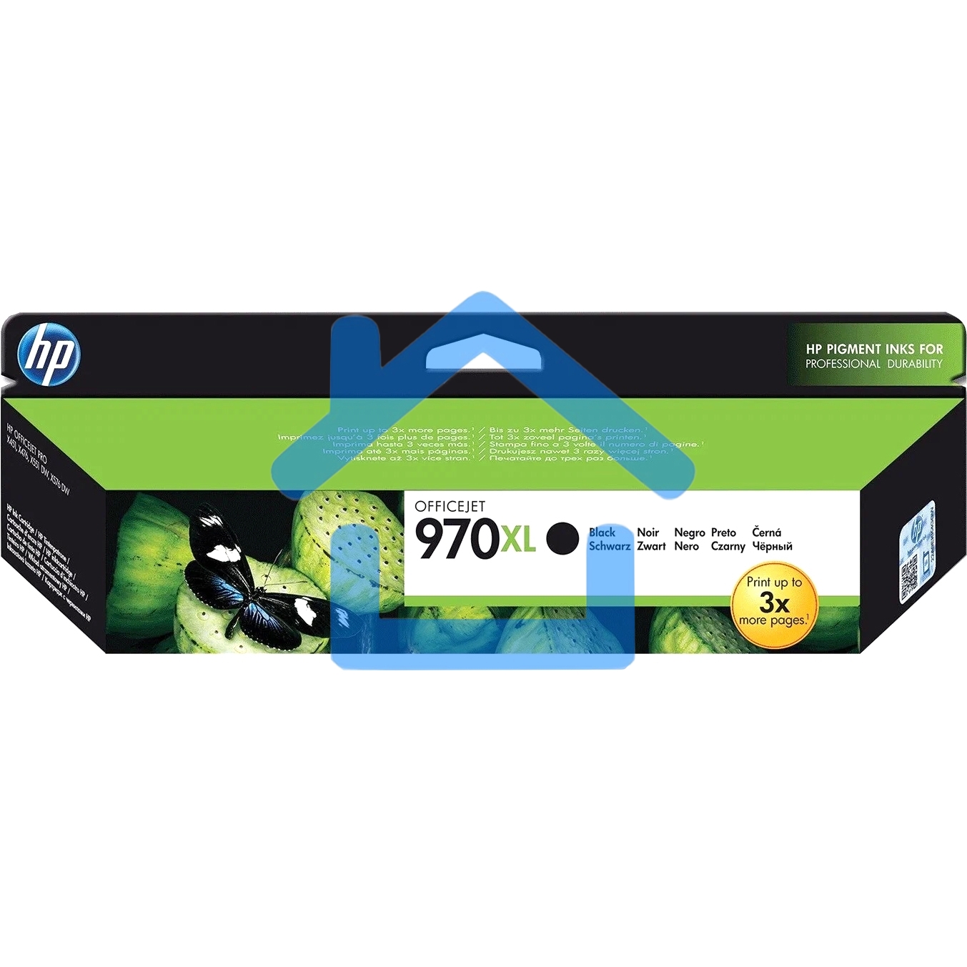 Картридж струйный HP 970 CN625AE черный для HP OJ Pro X476dw/X576dw/X451dw/X551dw (9200стр.)