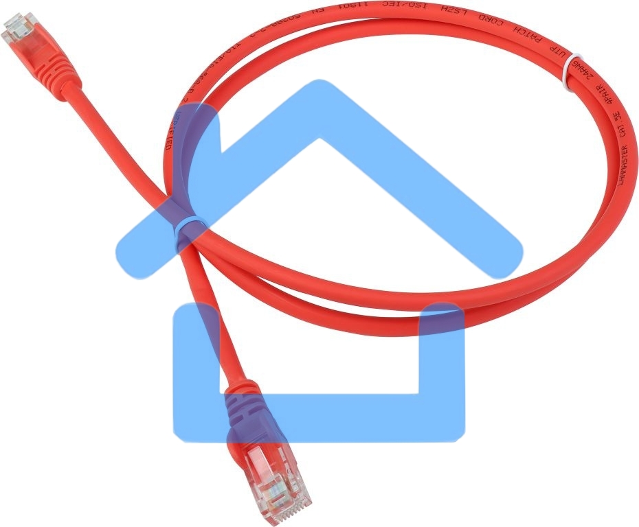Патч-корд LANMASTER LSZH UTP кат.5e, 10 м, оранжевый