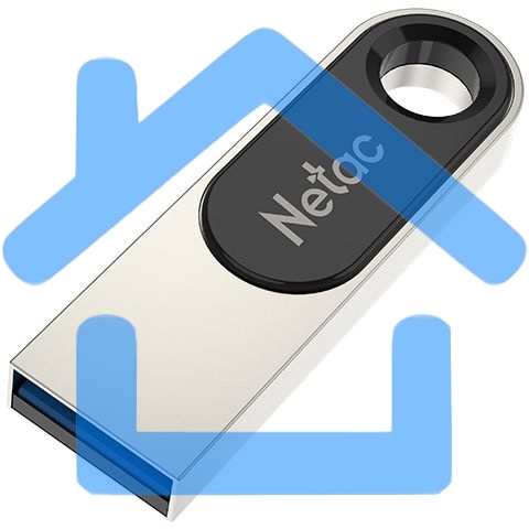 Флешка USB R/W Netac U278 8Gb <NT03U278N-008G-20PN>, USB2.0, металлическая матовая
