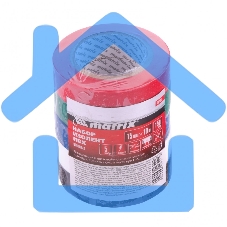 Набор изолент Matrix ПВХ цветных 15ммх10м, 5шт/уп, 150мкм