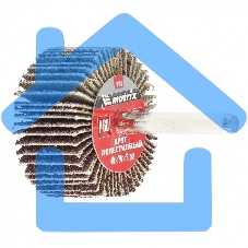 Круг лепестковый Matrix для дрели, 40 х 20 х 6 мм, P 80