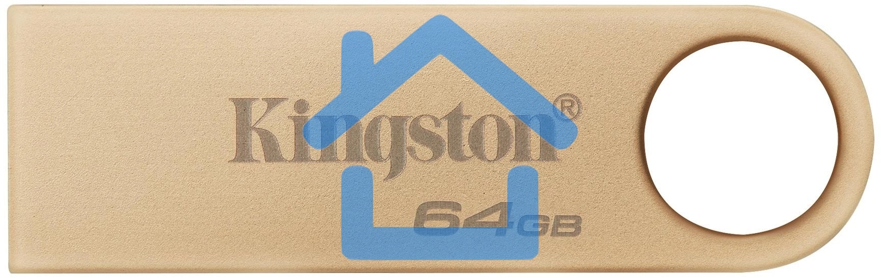 Флешка USB R/W Kingston 64Gb DataTraveler SE9 DTSE9G3/64Gb USB3.0 золотистый