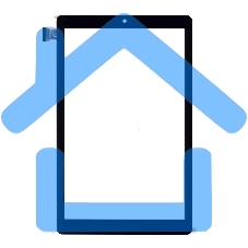 Сенсорное стекло (тачскрин) BQ 9055L, черное