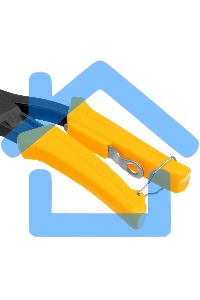 Заклепочник ручной Denzel 255 мм, литой, усиленный, заклепки 2,4-3,2-4,0-4,8 мм