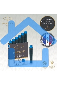 Картридж Parker Quink Z17 Mini (CW1950409) синие чернила, для ручек перьевых (6шт)