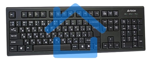 Клавиатура A4Tech KR-85 проводная USB черный